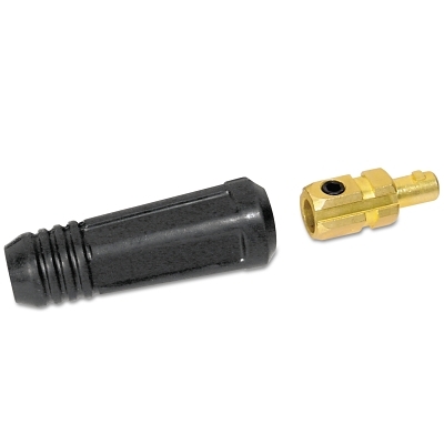 CONNECTOR MALE DINSE 1-1/0 2 EA/PK
